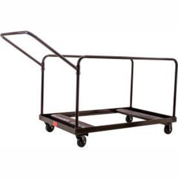 National Public Seating Interion® Table Cart For 48" and 60" Round Folding Tables Holds 10 INT-DY-60R